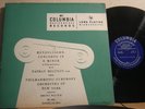 Columbia ML 4001 NATHAN MILSTEIN MENDELSSOHN VIOLIN CTO WALTER 1948 1ST LP VG