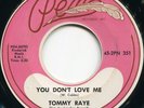 TOMMY RAYE*YOU DON'T LOVE ME*MOD DANCER*R&B*LISTEN