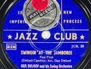 Gus Deloof & his Swing Orchestra : Swingin at the jamboree 78 rpm JAZZ CLUB 4205
