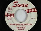 Beatles 45 - Die Beatles - Sie Liebt Dich (She Loves You) - Swan