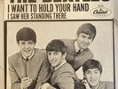 The Beatles I Want To Hold Your Hand 45 Picture Sleeve NM- east coast Hofer 1st