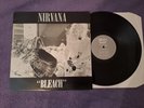 Nirvana Bleach LP UK 1989 Tupelo Records TUPLP6 EX