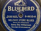 BLUES 78 RPM SONNY BOY WILLIAMSON BLUEBIRD 8610