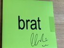 Charli XCX Brat HAND SIGNED Love Charli -Limited Clear & Pink Splatter Vinyl LP