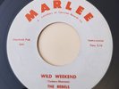 Rebels WILD WEEKEND / WILD WEEKEND CHA CHA (SURF ROCK 45) #0094 PLAYS VG++