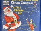 i'm gonna lasso Santa Claus Little Brenda Lee 78 RPM picture sleeve Decca 174