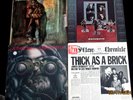 Jethro Tull 4 LP Lot- Aqualung, Thick As Brick, Stormwatch,Benefit