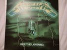 Metallica Ride The Lightning vinyl - Green Cover