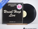 Uriah Heep Uriah Heep Live A-2 B-2 Double LP Album Vinyl Record ISLD 1 - EX/VG+