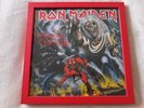 LP IRON MAIDEN Number of the Beast Vinyl Framed 1982 2014 Re-press