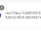 MEGAN MORONEY - Am I Okay? LIMITED EDITION EXCLUSIVE SIGNED VINYL Presale ️