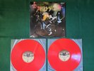 KIss-Alive  1977 UK red vinyl 2LP PYE Records CALD 5001 rare hard rock Simmons