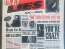 1986 Guns N Roses GNR LIES Rare Uncensored LP XGHS24198 Canada Press