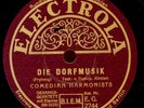 COMEDIAN HARMONISTS Die Dorfmusik / Jetzt trinken wir noch...  Schellack   S7924