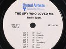 NO ARTIST: the spy who loved me radio spots UA 7