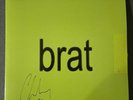 Charli XCX Brat SIGNED Limited Clear Amazon Variant signed in person .