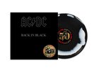 AC/DC Back In Black LTD 1LP Black White Swirl Vinyl 2024 Columbia AC/DC Fifty
