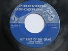 BONNIE GRAHAM My Part Of The Game/Forever 7” 45 - 1967 Preview Records song poem