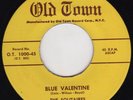 The Solitaires – Blue Valentine / Wonder Why 1954 Old Town Pop Ballad VG+