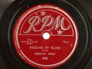 HOWLIN WOLF: Passing By Blues / Crying at Daybreak US RPM 340  78 V+ Hear
