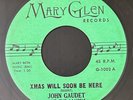 RARE 1961 Holiday Teen Doo-Wop 45 JOHN GAUDET & LAURELS 