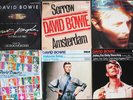 6 Singles David Bowie: cat people, ashes to ashes, sorrow, space oddity... MINT