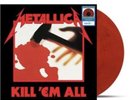 Metallica KILL 'EM ALL Walmart Excl. 'Jump In The Fire Engine' Red Vinyl crease