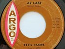 ETTA JAMES At Last / I Just Want Make Love To You ARGO original 1961 7” HEAR
