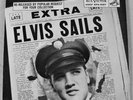 RARE EPA-5157 Elvis Presley ELVIS SAILS Very Rare Gold Standard Picture Sleeve