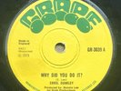 Errol Dunkley”Why Did You Do It”One Love”1973 Reggae Rocksteady 45 Near Mint