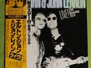 Elton John & John Lennon/Live  28 November 1974, Japan, w/ Obi, VG+ w/Big Poster