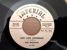BOO BREEDING Low And Lonesome 1955 SOUL/ BLUES PROMO 45 RPM on IMPERIAL