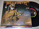 Megadeth So Far So Good So What lp Capitol Combat thrash metal heavy metal EX