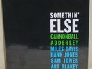 CANNONBALL ADDERLEY SOMETHIN' ELSE Blue Note ST-81595 2009 200g Reissue LP NM