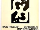 DAVID HOLLAND / DEREK BAILEY - IMPROVISATIONS - For Cello and Guitar - ECM 1013