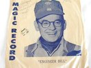 Engineer Bill's Magic Record 45 w/PS rare gimmick 3 tracks George Garabedian