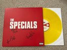 The Specials Protest Songs 1924-2012 SIGNED AUTOGRAPH Yellow Vinyl Terry Hall