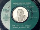 Doo Wop 45 RICK AND THE MASTERS Bewitched Bothered Bewildered/Kissin Frien Haral