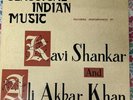 Classical Indian Music Featuring Ravi Shankar & Ali Akbar Khan.LP Vinyl Record.