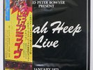 URIAH HEEP LIVE JANUARY 1973 BRONZE PSS273 JAPAN OBI VINYL 2LP