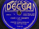 BLUES 78 RPM PEETIE WHEATSTRAW DECCA 7159