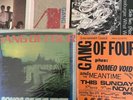 GANG OF FOUR 4/ 3 LP LOT- WITH RARE CONCERT PROMO UCD- ANOTHER- SONGS- HARD