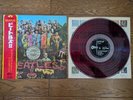 THE BEATLES SGT. Pepper's Lonely Hearts Club Band 1967 Japan LP RED WAX OR-8163