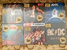 AC/DC - Set of 6 50th Anniversary Gold Vinyl LPs- factory sealed