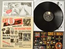Guns N Roses Lies Uncensored + Stickers & Nude Inner Geffen GNR Vinyl LP 1988 NM