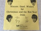 THE BEATLES -First Christmas Record- 1963 Fan Club Flexi disc /Newsletter / Rare