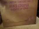 ALICE COOPER “MUSCLE OF LOVE” 1973 VINYL LP, OG INSERT, WARNER BROTHERS, shrink