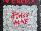 THE ENEMY Punk’s Alive 7” Blue vinyl original single 1982 anti pasti red alert