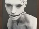 signed i disagree more RED Bone Splatter clear vinyl - ️autographed by poppy