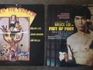 ORIGINAL SOUNDTRACKS   Enter The Dragon  + Fist Of Fury Vinyl LPs x2 1970s